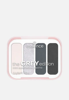 Essence The Grey Edition Mini - Paleta de Sombras - 4 Tonos Grises y Neutros Fríos