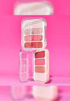 Essence The Rose Edition Mini - Paleta de Sombras - 4 Tonos Rosados y Nude