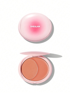 SHEGLAM - Cheek 2 Cheek Blush duo - Peach Juice