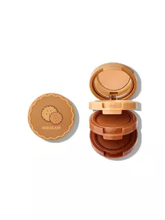 SHEGLAM Smart Cookie Shadow Stack Tonos Marrón y Nude – Sombras Apilables Compactas