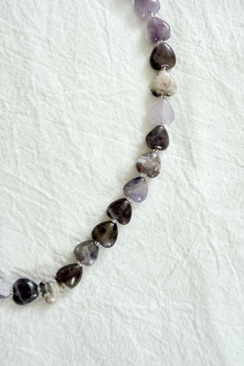 COLLAR AMATISTA VIOLETA