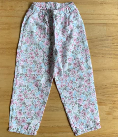 Pantalon viyela - rosa y celeste- en internet