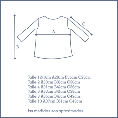 Polera vuelitos - verde liquen- en internet