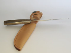 Cuchillo Artesanal para campamentos, pesca, caza y asado