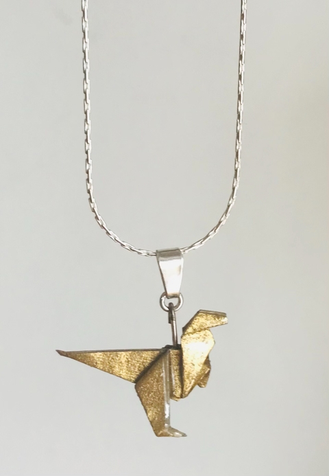 Collar PLATA | godzilla