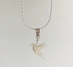 Collar PLATA | Colibrí - KAMI