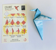 KIT ORIGAMI Colibrí - comprar online