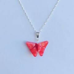 Collar PLATA | mariposa