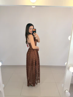 VESTIDO LONGO RENDA - loja online
