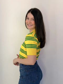 BLUSA POLO BRASIL LISTRADA - comprar online