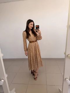 VESTIDO MIDI ESTAMPA - comprar online