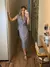 VESTIDO MIDI COM CINTO - comprar online
