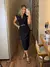 VESTIDO MIDI COM CINTO - comprar online