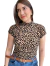 BLUSA ANIMAL PRINT TULE - comprar online