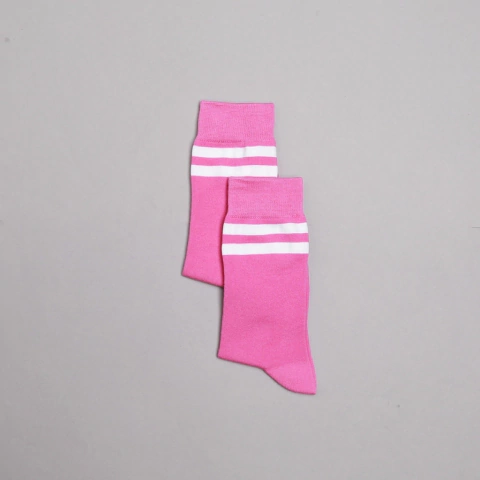 Medias WHITE - Fucsia