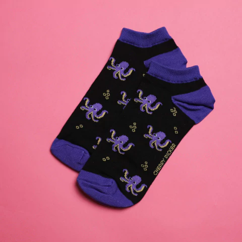 Soquetes Octopus - Negro