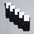 BASIC CREW SOCKS PACK NEGRO - MEDIAS BASIC CREW NEGRO X5