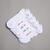 BASIC SOCKS PACK BLANCO- SOQUETES X5 - BLANCO