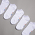 BASIC SOCKS PACK BLANCO- SOQUETES X5 - BLANCO - comprar online