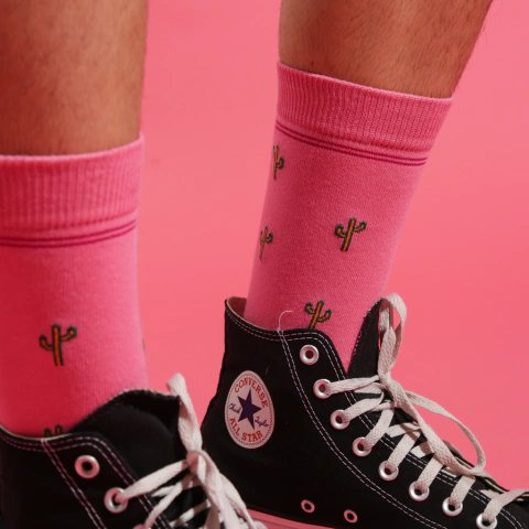 Medias Cactus - Rosa