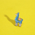 Pin Llamas - Celeste