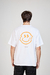 Remera Happy Face - Blanco - tienda online