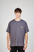 Remera Happy Face - Gris Acero - comprar online