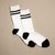Medias Stripes Blanco - Negro - comprar online