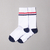 Medias Stripes Blanco - Rojo y Azul Marino - comprar online