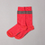 Medias Stripes Rojo - Verde - comprar online