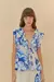 Blusa chita porcelana - 142689