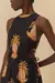 Vestido midi estampado amalfi abacaxi - 145238 na internet