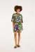 Vestido t-shirt estampado gráfico tropi - 341351
