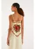 Regata lenço estampada rosália - 145686 - comprar online