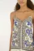 Vestido longo estampado jardim chintz lenço - 343126 na internet