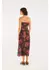 Vestido tule estampado flor rosália - 145663 - comprar online