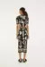 Saia midi estampada lenço tropicano - 344642 - comprar online