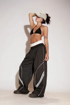 Pantalón FOMO Black (gabardina)