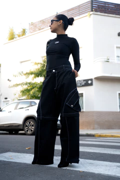 Imagen de Pant Hybrid black desmontable