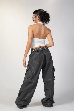 Pant Hybrid grey desmontable