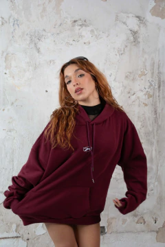 Imagen de Hoodie Twerx Wine