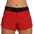 Short Fem Tactel Curto C/ Cos Bs Vermelho