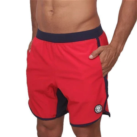 Short Masculino Bscross Vies na Barra Vermelho