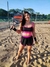 Top Feminino Tela com Elástico