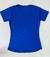 Camiseta Feminina Caveira Branca com Azul - comprar online