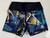 Short Feminino Estampado Intermediário Flecha Azul
