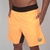 Bermuda Masculina Tactel Elástico Personalizado Bs Laranja