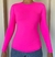 Camisa de proteção UV Rosa Feminino