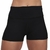 Short Fem Prem Cos Alto Curto BS Preto Liso - comprar online