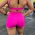 Short Curto Cintura Alta Bs Rosa 1 - comprar online